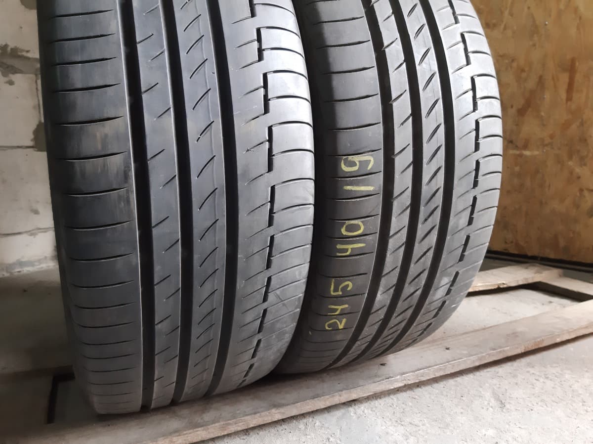 Вживані шини з Європи Continental Premium Contact 6      . 245/45 R 19