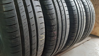 Шини на авто в хорошому стані Kumho Eco Wing ES 01 шириною 205 висотою 65 радіусом R 16 низькі ціни
