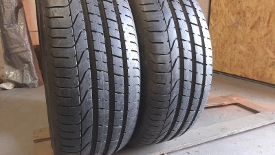 Шини на авто в хорошому стані Pirelli Pzero Tm шириною 245 висотою 40 радіусом R 20 низькі ціни