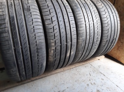 Шини на авто в хорошому стані Continental Premium Contact 6 шириною 245 висотою 45 радіусом R 19 низькі ціни