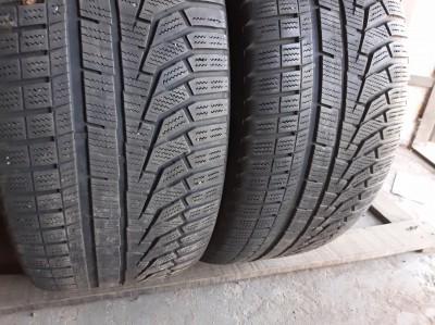 Шини на авто в хорошому стані Hankook Winter I cept evo 2  шириною 255 висотою 45 радіусом R 18 низькі ціни