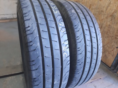 Шини на авто в хорошому стані Continental Conti Van Contact 200 шириною 195 висотою 70 радіусом R 15C низькі ціни