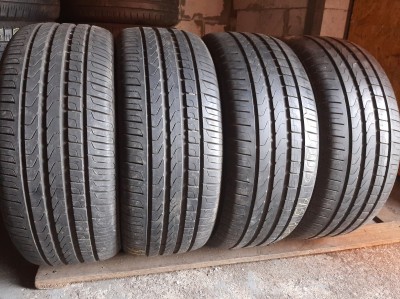 Шини на авто в хорошому стані Pirelli Cinturato P7 шириною 235 висотою 45 радіусом R 18 низькі ціни