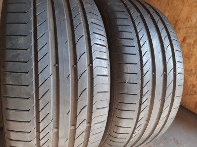 Шини на авто в хорошому стані Continental Conti Sport Contact 5   шириною 245 висотою 40 радіусом R 18 низькі ціни