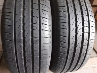 Шини на авто в хорошому стані Pirelli Cinturato P7    шириною 215 висотою 55 радіусом R 17 низькі ціни