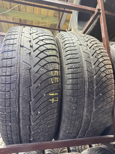 Шини на авто в хорошому стані Michelin Pilot Alpin PA4    шириною 235 висотою 55 радіусом R 17 низькі ціни