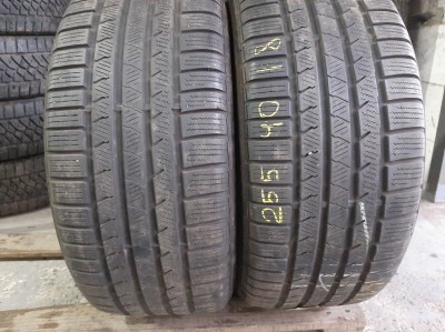 Шини на авто в хорошому стані Сontinental ContiWinterContact TS810S  шириною 255 висотою 40 радіусом R 18 низькі ціни
