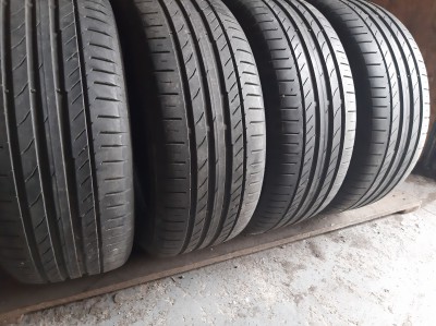 Шини на авто в хорошому стані Continental Conti Sport Contact 5   . шириною 215 висотою 50 радіусом R 17 низькі ціни