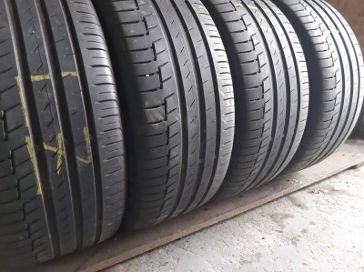 Шини на авто в хорошому стані Continental Premium Contact 6  .   . шириною 225 висотою 45 радіусом R 17 низькі ціни